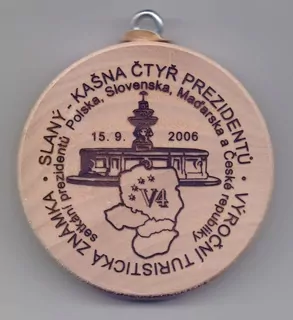 Výroční turistická známka "Setkání čtyř prezidentů"