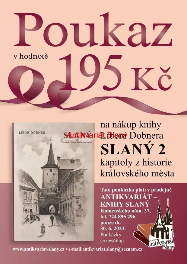 2023 SLANÝ na starých fotografiích a pohlednicích
