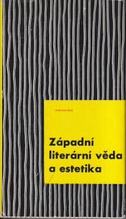 ZÁPADNÍ LITERÁRNÍ VĚDA A ESTETIKA