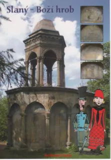 3D pohlednice - Slaný,  Boží hrob 