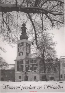 Vánoční pohlednice SLANÝ
