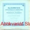 Jindřich Kettner - SLOVNÍČEK SAMOZNAKŮ A ZKRÁCENIN 