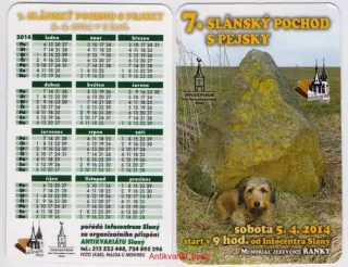 2014 7.Slánský pochod s pejsky 5.4.2014