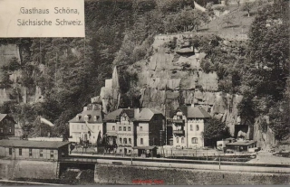 Gasthaus Schona, českosaské švýcarsko