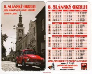 2015 6.SLÁNSKÝ OKRUH jízda historických vozidel