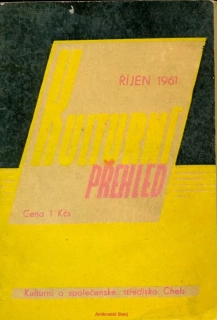 KULTURNÍ PŘEHLED ŘÍJEN 1961