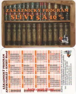 2012 ZÁKAZNICKÝ PROGRAM-Antikvariát