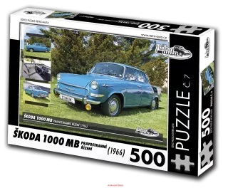 ŠKODA 1000MB (1966) pravostranné řízení