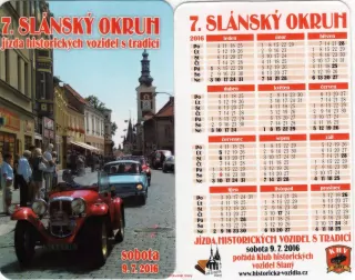 2016 7.Slánský okruh-jízda historických vozidel