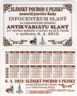 2013 - 6. Slánský pochod s pejsky