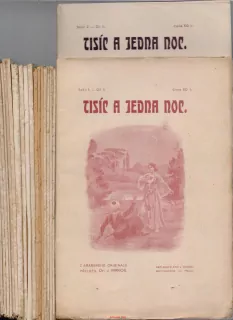 TISÍC a JEDNA NOC z arabského originálu přeložil Dr. J.Mrkos