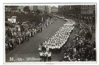 KRAJSKÝ SLET SOKOLSKÝ 28.VI - 8.VII 1934 USTÍ nad Labem