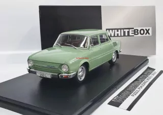 ŠKODA 100L 1:24 zelená WHITE BOX